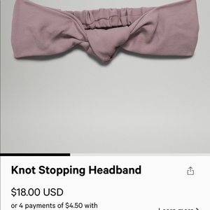 Lululemon Knot Stopping Headband (Two)